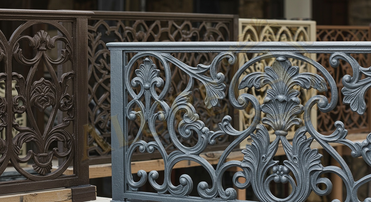 Acanthus Swirl Balustrade