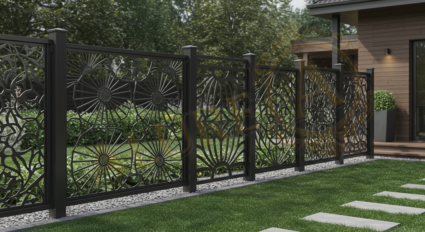 Arabesque Panel Fence