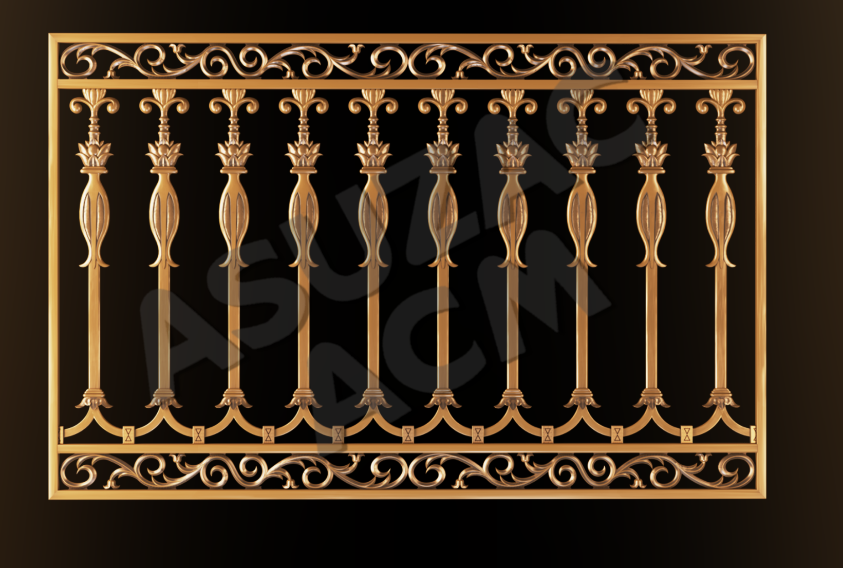 Buckingham Double Balustrade