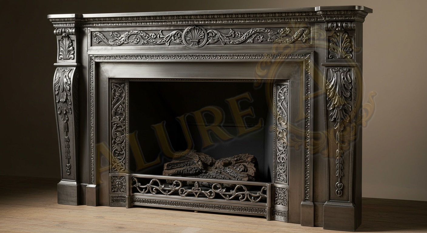 Baroque Fireplace Surround