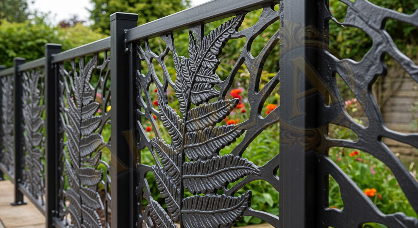 Fern Sculpt Panel Fence