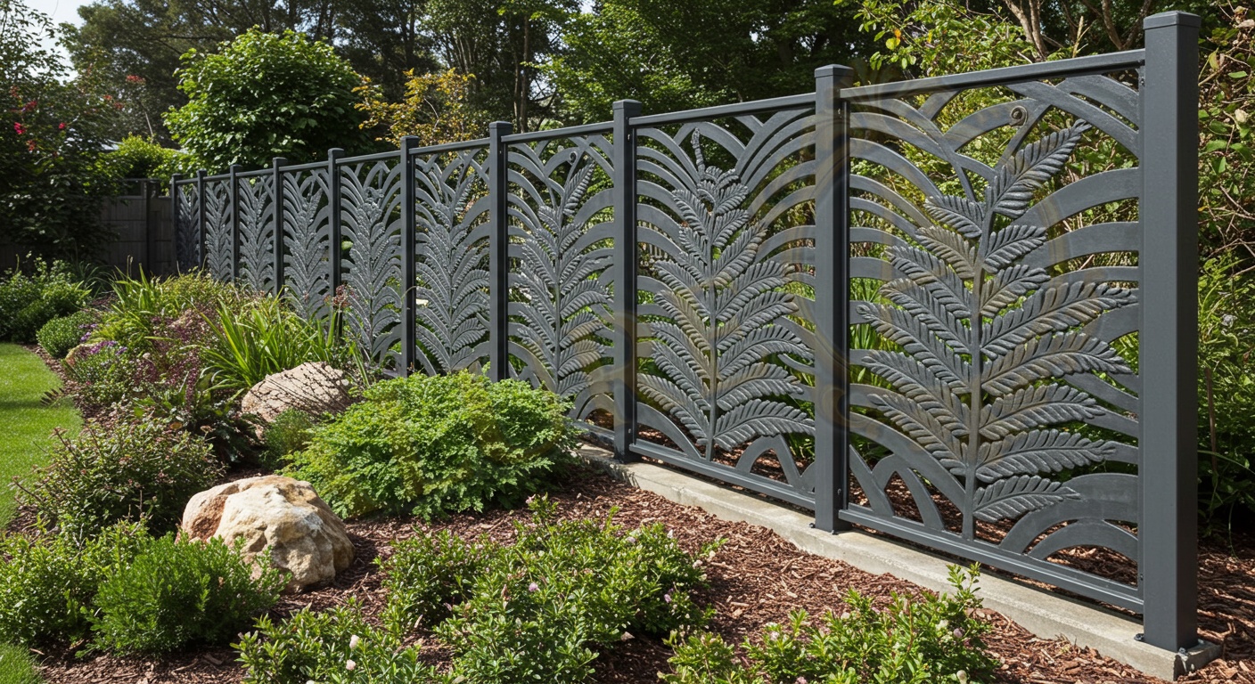 FernWave Panel Fence