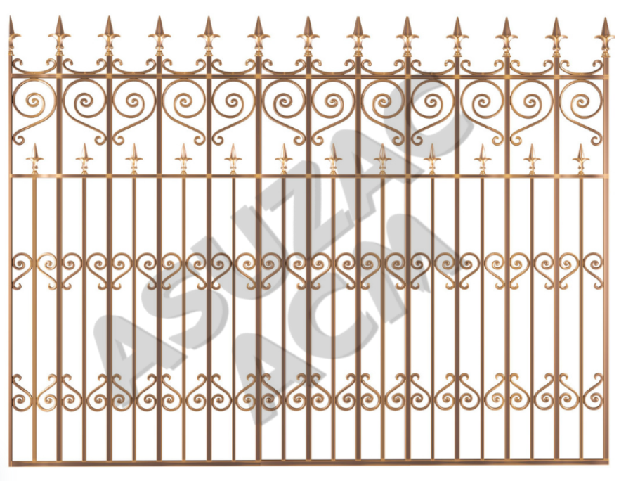 Raspberry Fence Panel