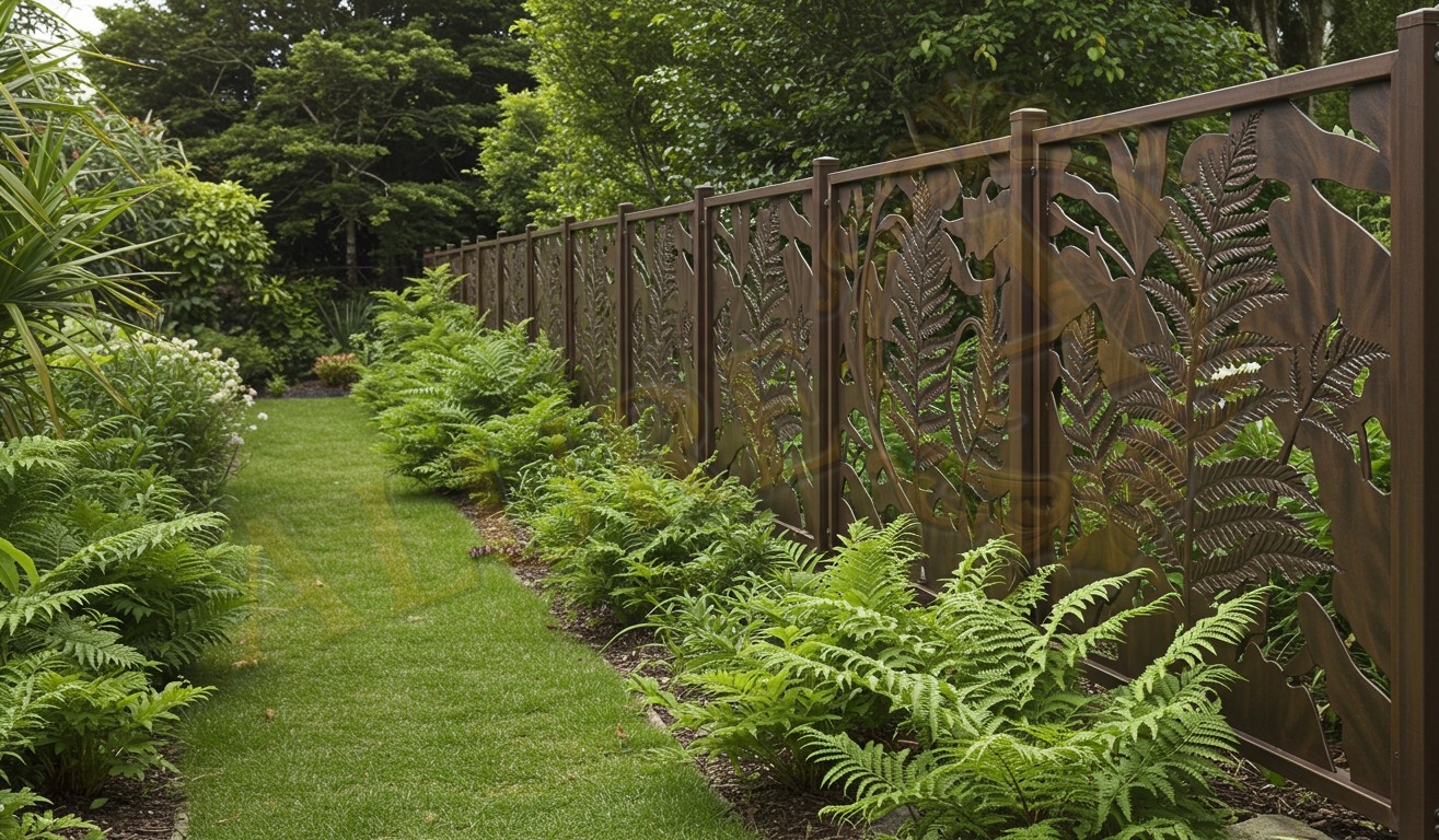 Rainforest Panel Fence