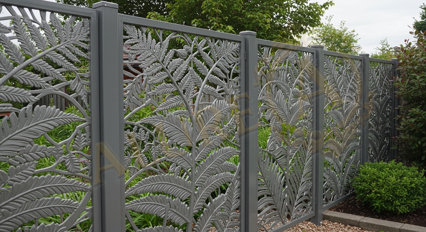 Royal Fern Panel Fence