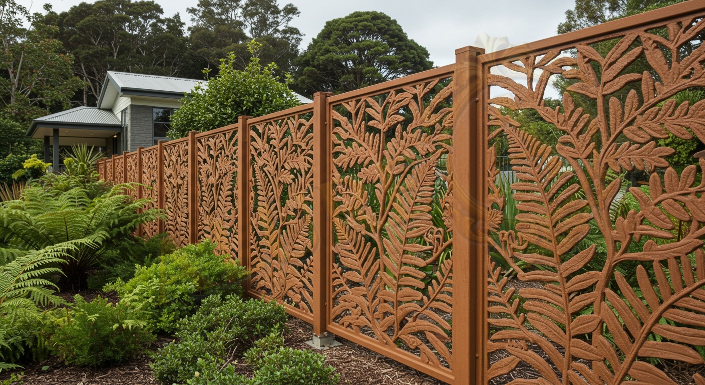 Terra Fern Panel Fence